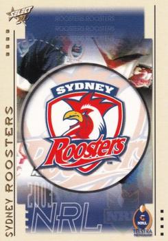 2003 Select XL #147 Sydney Roosters Logo Front